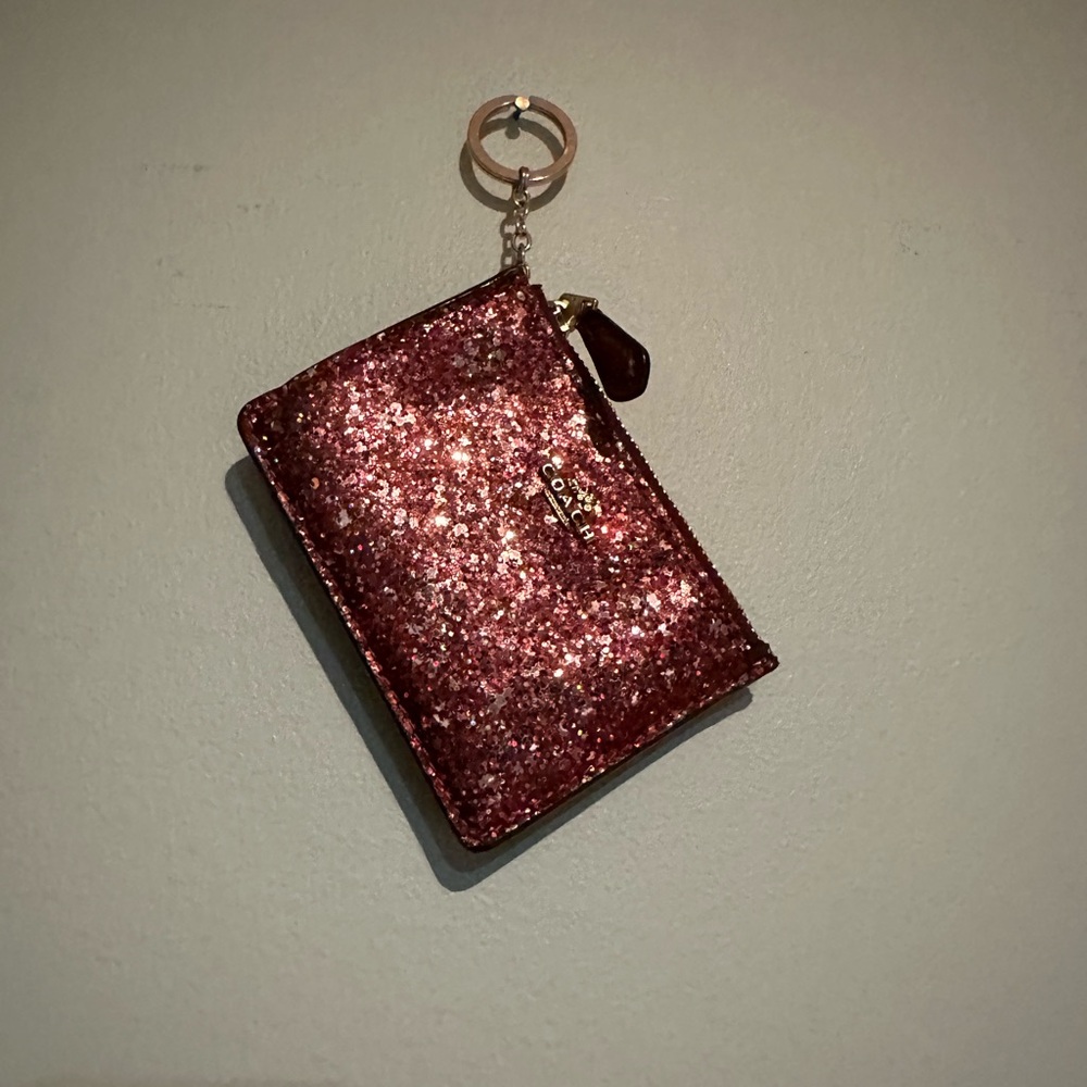 Sparkly Red Coach Wallet